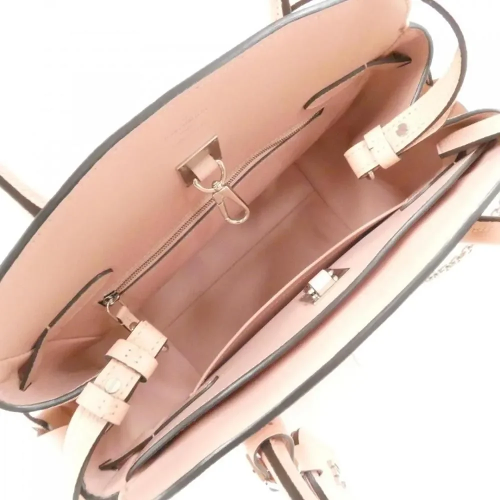 Louis Vuitton Mira Calf HandBag Rose Poudre Silver Metal Fittings